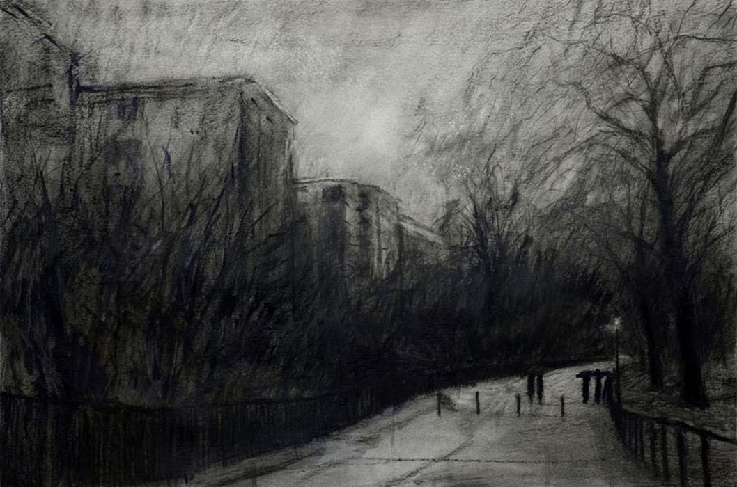 A Walk In The Park 'Drawing' (Sold)