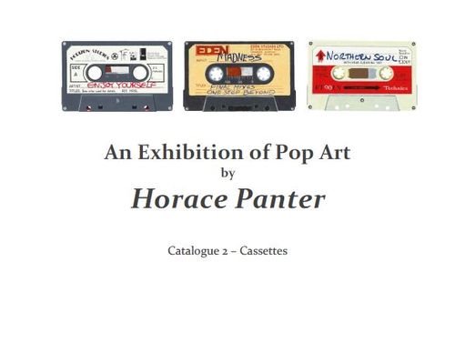An Exhibition of POP ART by Horace Panter - CASSETTES