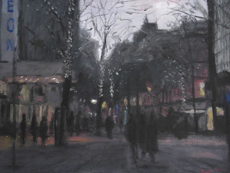 New Street Evening II (Sold)